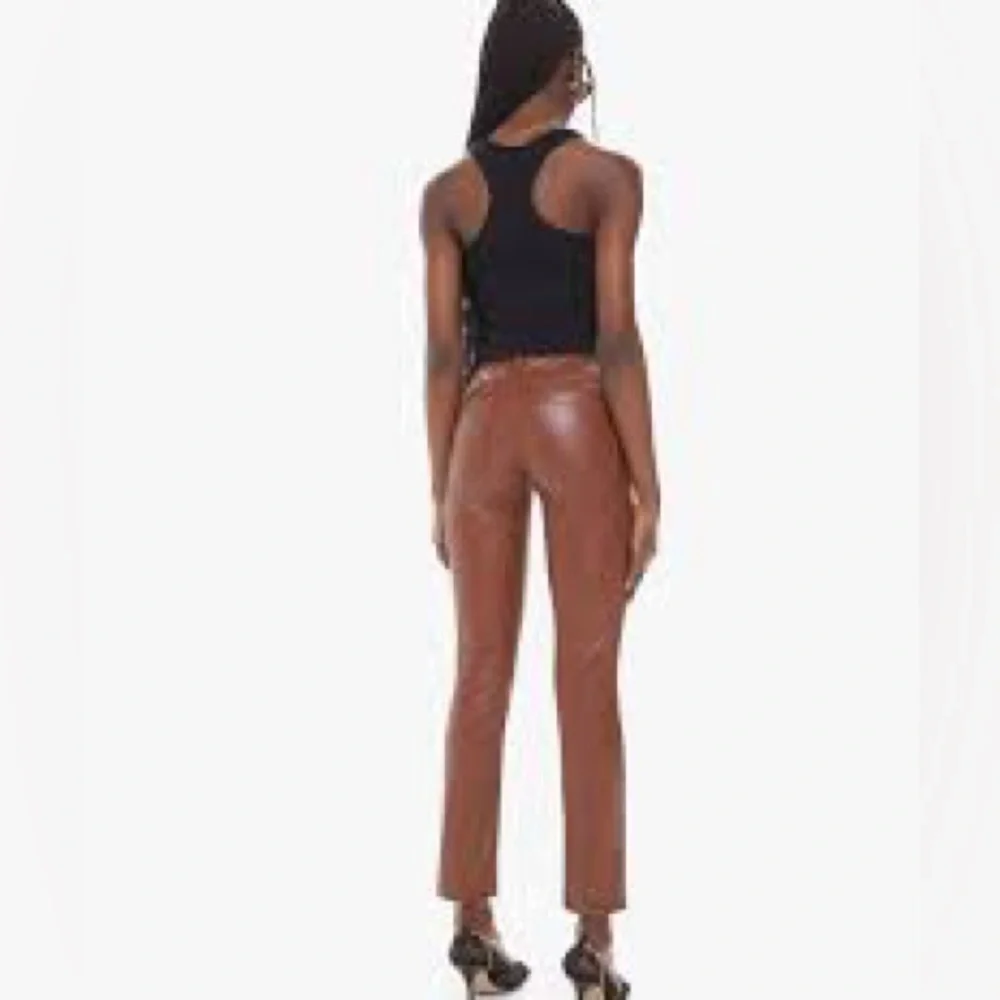 MOTHER Tan Leather Jacket - Picture 2 of 6